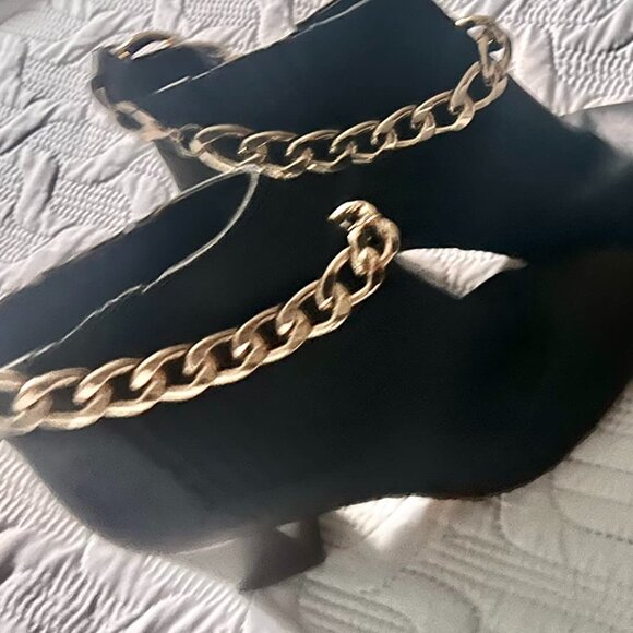 Alloy Cuban Boot Chains 2PCS - Picture 2 of 7